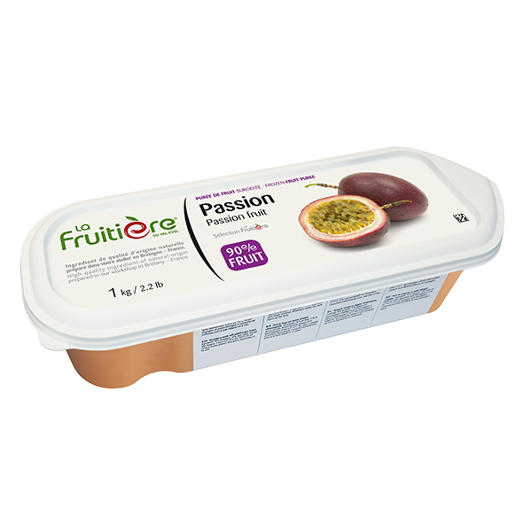 La Fruitiere du Val Evel Passion Fruit Puree(with sugar)
