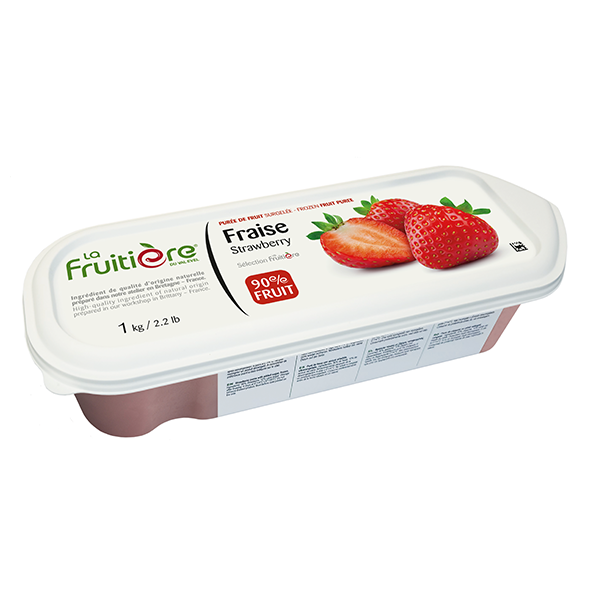La Fruitiere du Val Evel Strawberry Puree(with sugar)