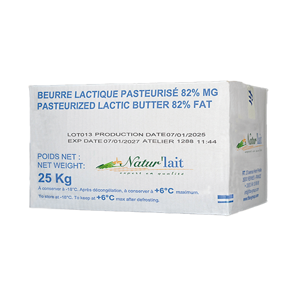 Natur'lait Unsalted Lactic Butter