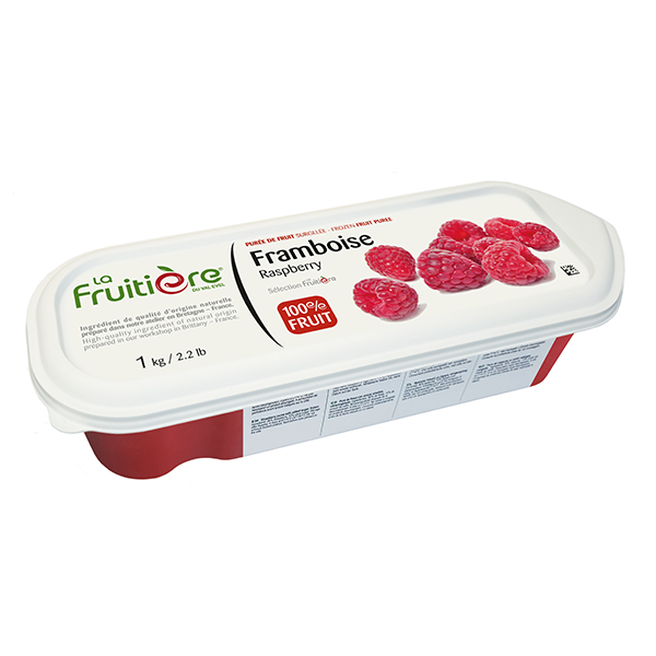 La Fruitiere du Val Evel Raspberry Puree (Non-Extra Sugar)