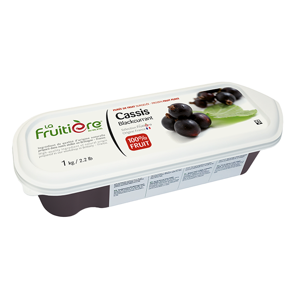 La Fruitiere du Val Evel Blackcurrant Purée (Non-Extra Sugar)