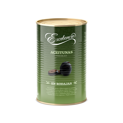 Pitted,Sliced Black Olive