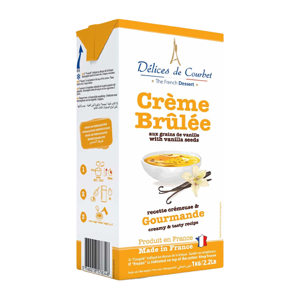 FROZEN MIX FOR CREME BRULEE