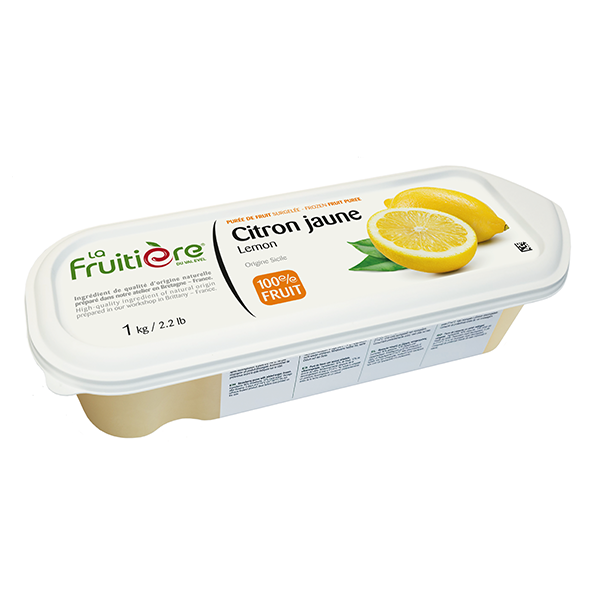 La Fruitiere du Val Evel Yellow Lemon Puree 