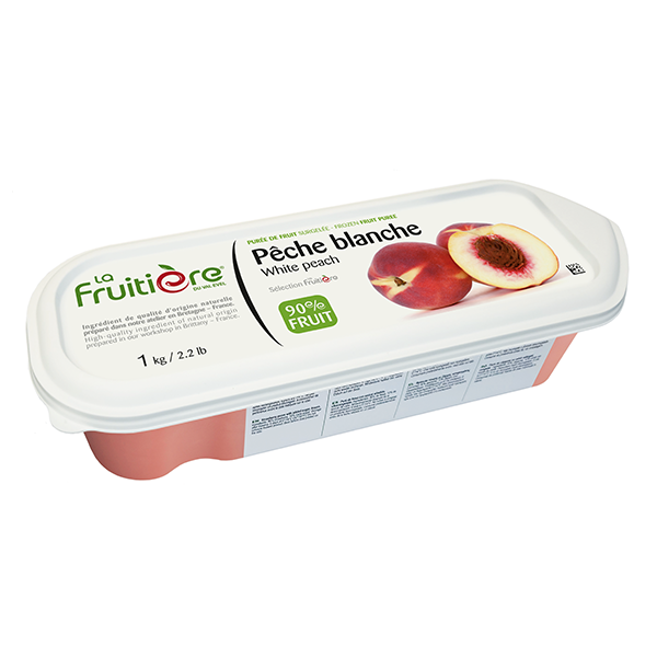 La Fruitiere du Val Evel White Peach Puree(with sugar) 
