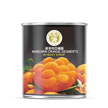 Videca Canned Mandarin Orange Segments in Light Syrup
