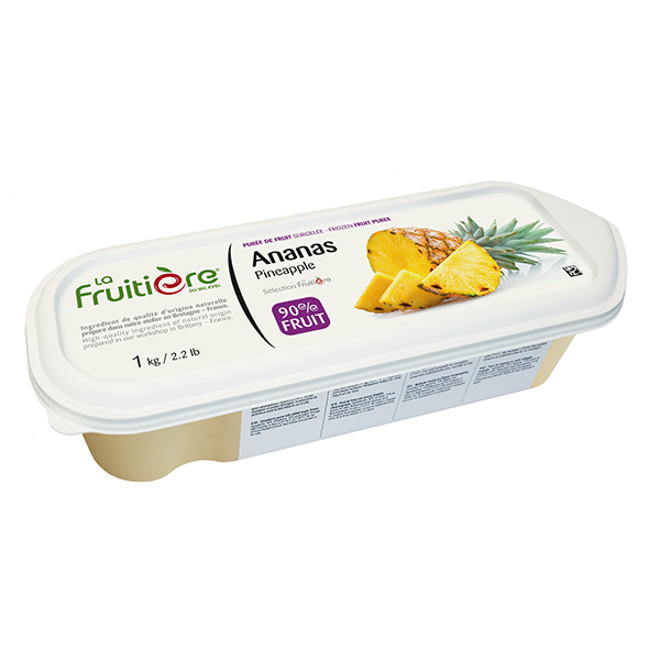 La Fruitiere du Val Evel Pineapple Puree(with sugar) 