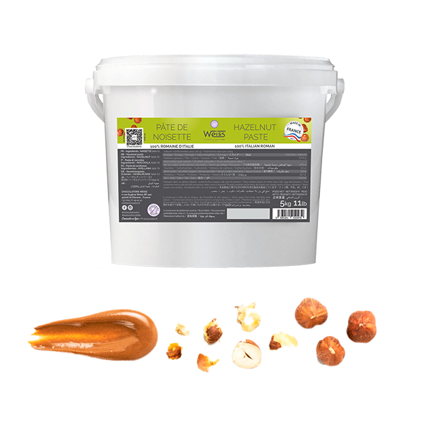 Weiss Pure Hazelnut Paste (sugar free)