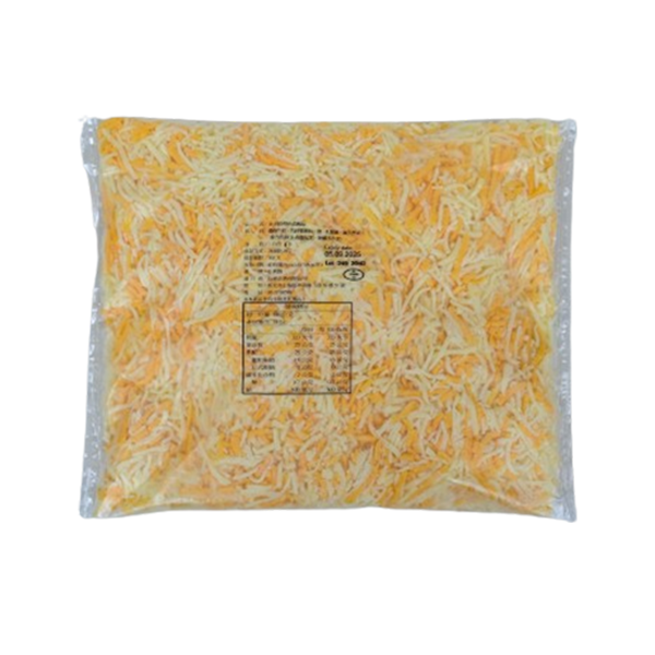 Mozzarella/Red Cheddar 70/30 Julienne