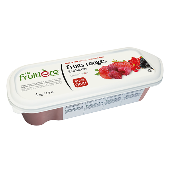 La Fruitiere du Val Evel Red Berries Puree(with sugar)