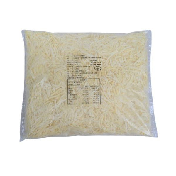 Mozzarella/White Cheddar 70/30 Julienne